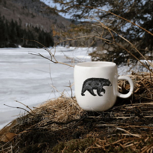 Tasse en porcelaine L'ours - arloca