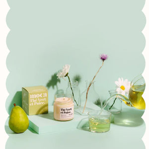 Bougie Thé vert & poire - arloca