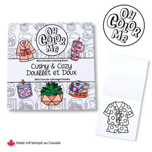 Mini livre de coloriage Bestioles &  fleurs - arloca