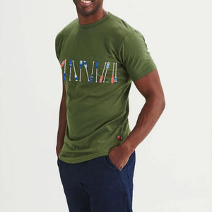 T-shirt Pagayage Vert - arloca
