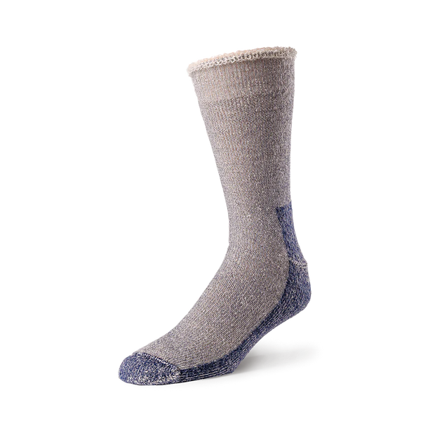 Bas en Mohair thermal bleu chiné - arloca