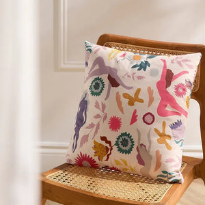 Housse de coussin Histoires en velours léger - arloca