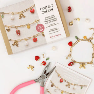 Ensemble de fabrication d'un bracelet à breloques Cutie - arloca
