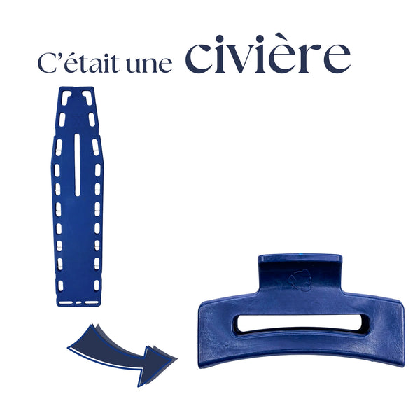 Pince è cheveux édition limitée Bleu marin