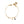 Bracelet Fanys plaqué or