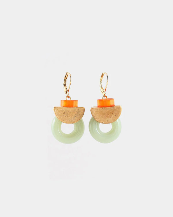 Boucles d'oreilles Pléionne - arloca