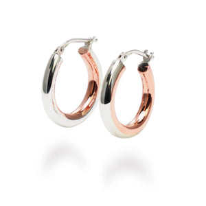 Boucles d'oreilles anneau en cuivre - arloca