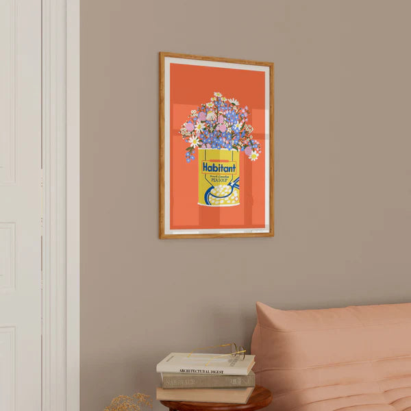 Affiche Bouquet Pea Soup - arloca