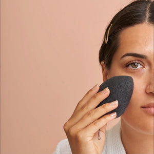 Éponge konjac Charbon de bambou purifiant - arloca