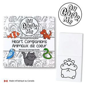 Mini coloring live: Heart animals