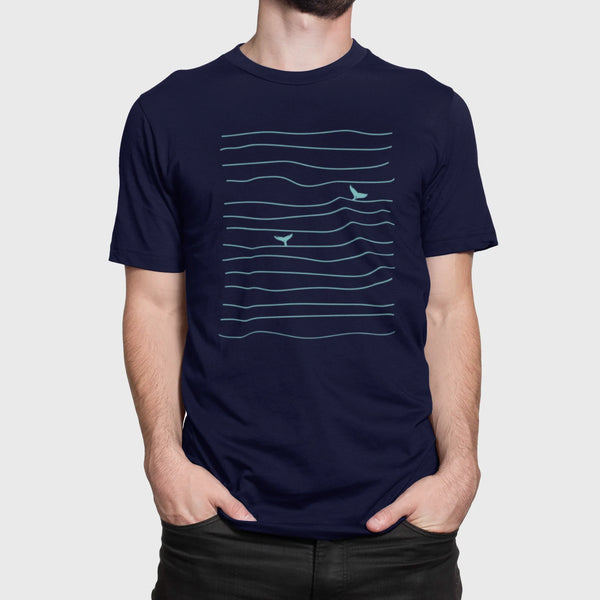 T-shirt Baleine