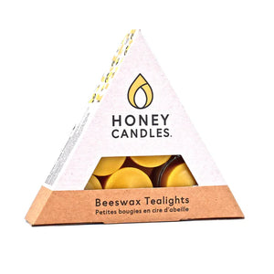 Lot triangle de chandelles naturelles chauffe-plat - arloca