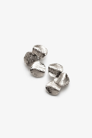 Boucles d'oreilles Bo-Itia argent.