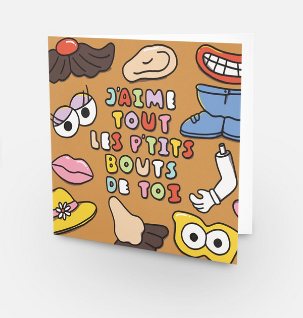 Carte de souhaits Tout les P'tits bouts - arloca