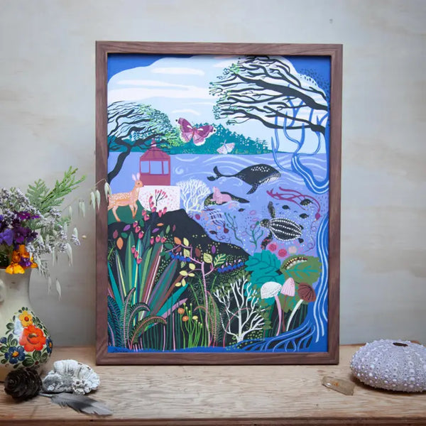 Affiche artistique Ucluelet
