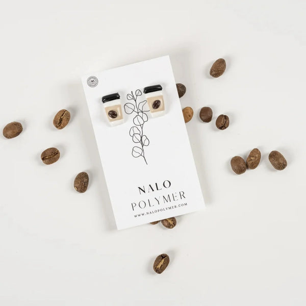 Boucles d'oreilles Café - arloca
