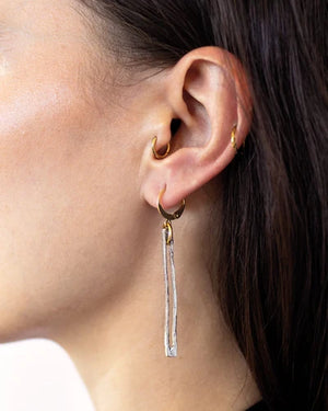 Elimus Two-Tone Earrings