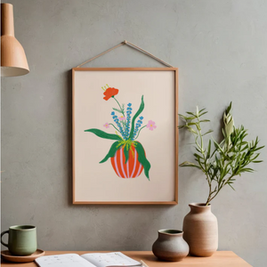 Affiche Vase coloré - arloca