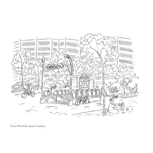 Livre à colorier Montréal - arloca