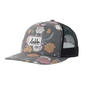 Casquette Fleurs noir - arloca