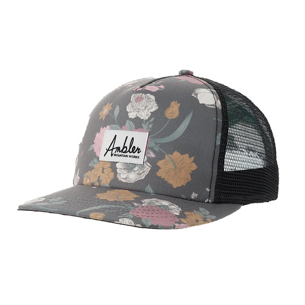 Casquette Fleurs noir - arloca