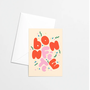 Carte de souhaits Bonne fête en grand - arloca