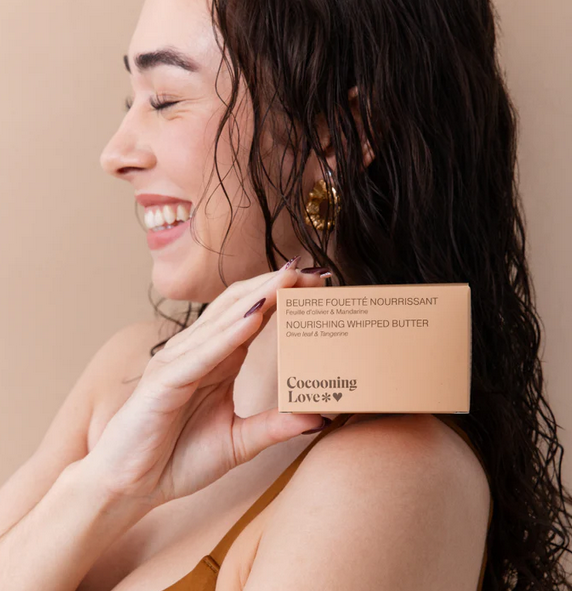 Beurre fouetté Feuille d'olivier & mandarine