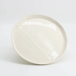 Assiette en porcelaine blanche - arloca