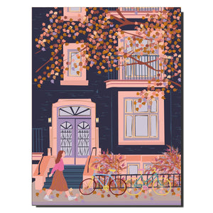 Cahier illustré Outremont /Balade automnale.