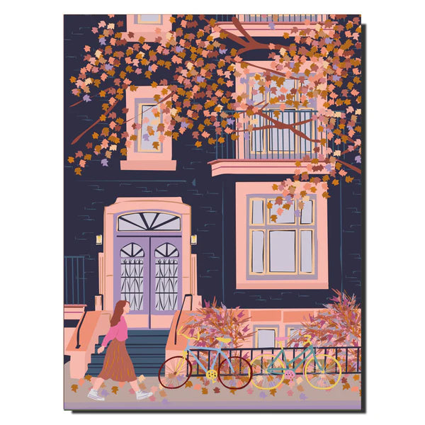 Cahier illustré Outremont /Balade automnale.