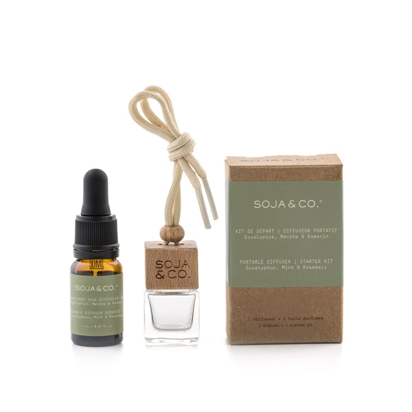 Diffuseur portatif Eucalyptus & Romarin