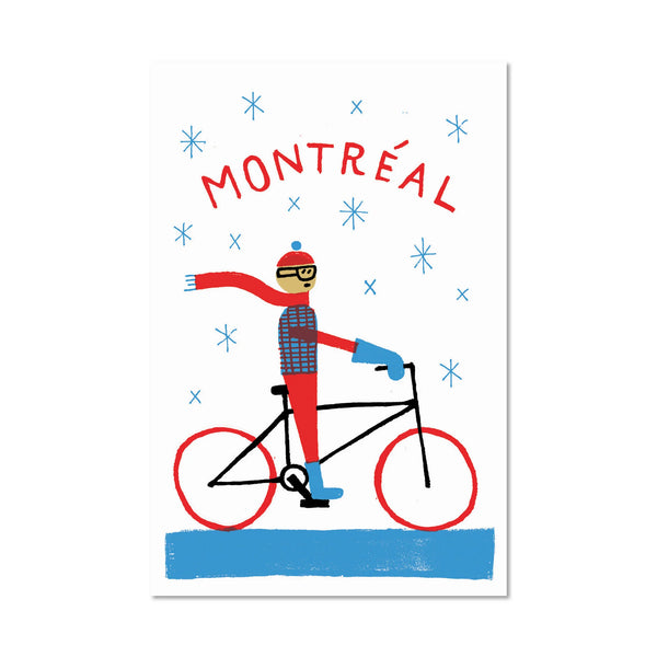 Carte postale Vélo - arloca