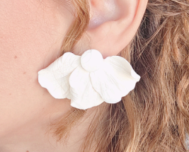 Boucles d'oreilles Camélia