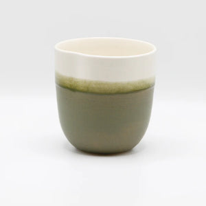 Gobelet en porcelaine vert - arloca