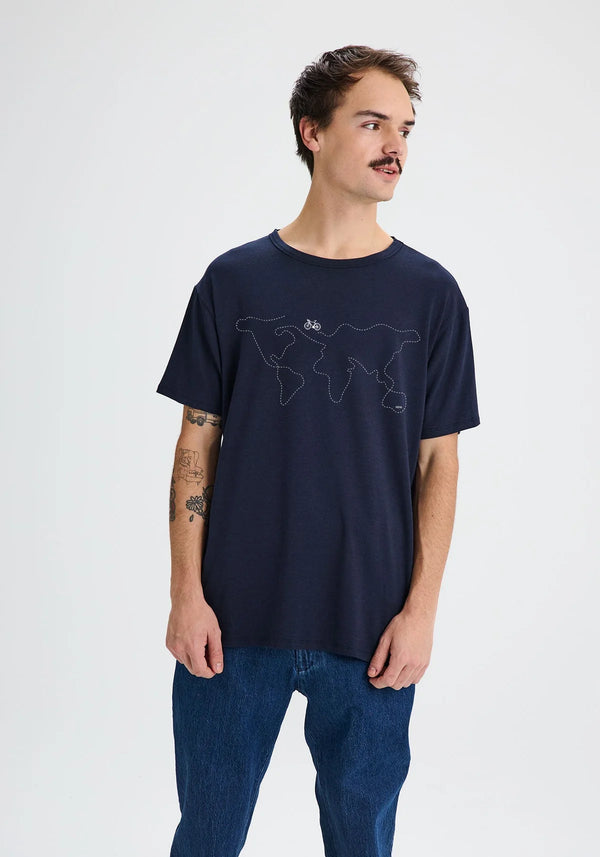 T-shirt Loop marine