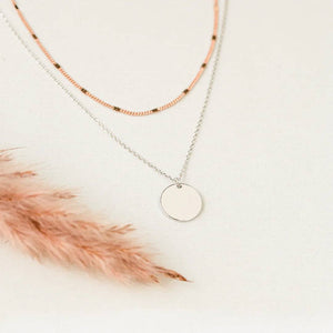 Collier Makena Argent - arloca