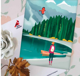 Carte postale Paysage automnale