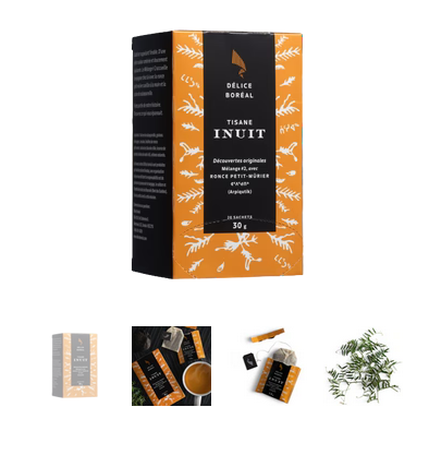 Tisane Inuit - Ronce petit-mûrier (Arpiqutik) - arloca