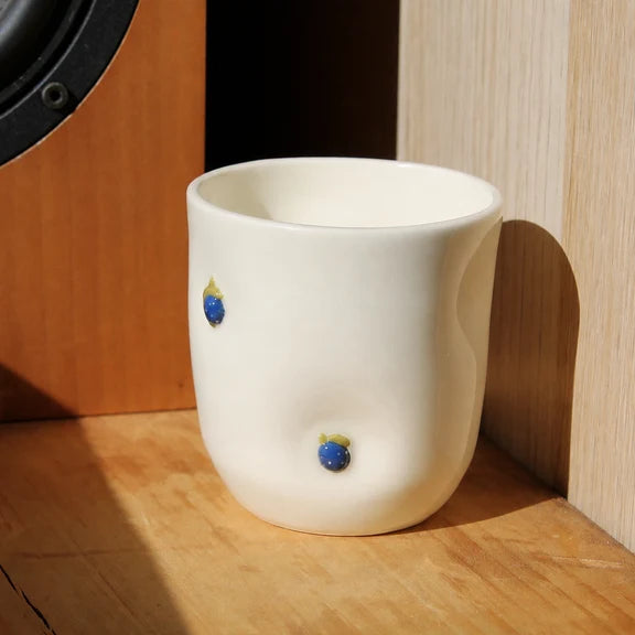 Tasse espresso en céramique Bleuet