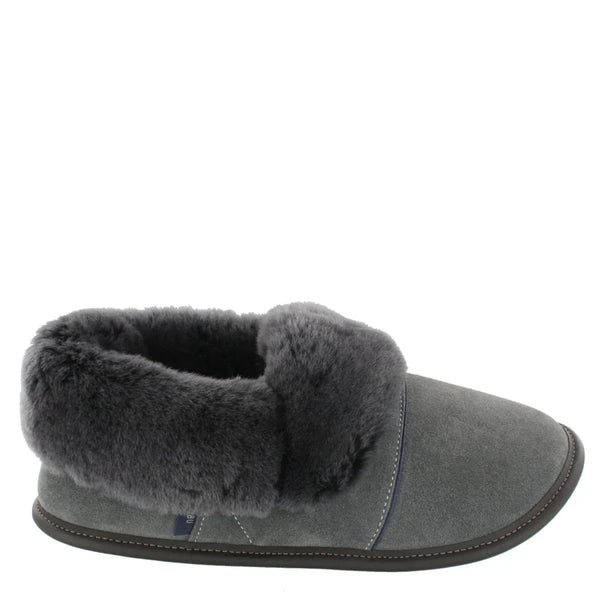 Pantoufles pour homme La paresseuse charbon/silverfox - arloca