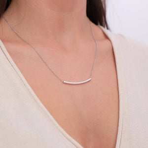 Collier Amber Argent - arloca