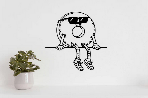 Décoration murale Bagel Mile-End - arloca