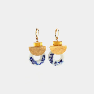 Boucles d'oreilles Pléione atlantide - arloca