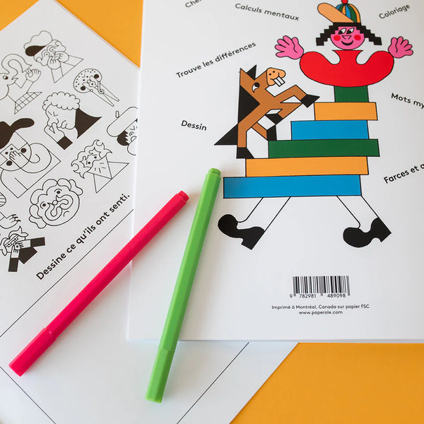 Cahier de coloriage Aire de jeux - arloca