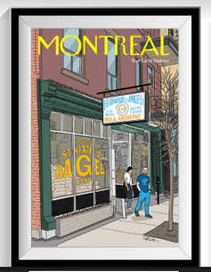 Affiche Bagel St-Viateur