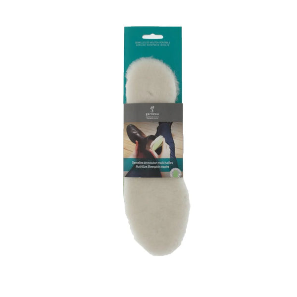 Semelles de mouton multi-tailles pour hommes