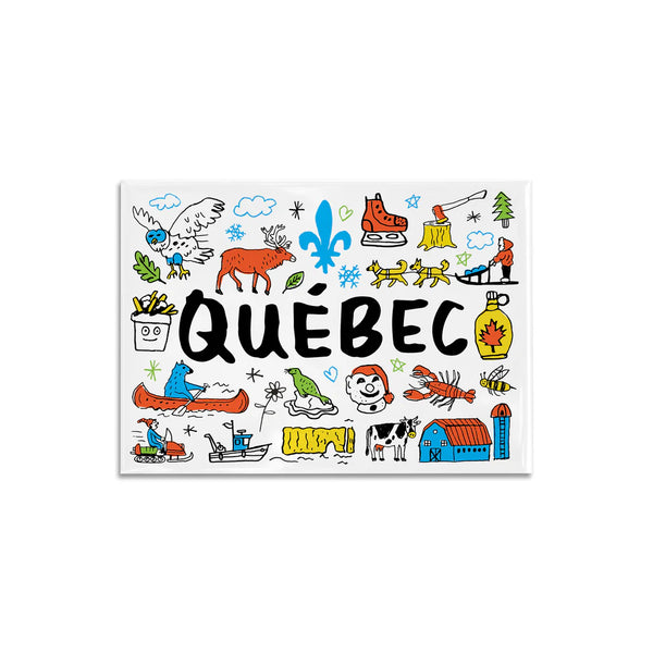 Aimant Top Québec - arloca