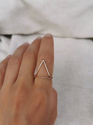 Anillo Cuerda Plata