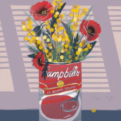 Affiche Soupe Campbell - arloca