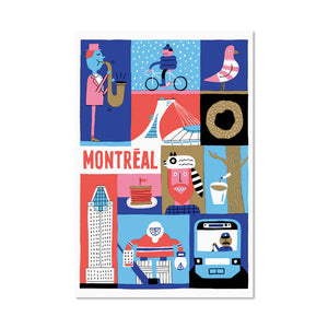 Carte postale Montréal - arloca